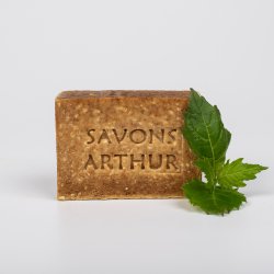 Savon & shampooing solide Bio à la menthe poivré 100gr