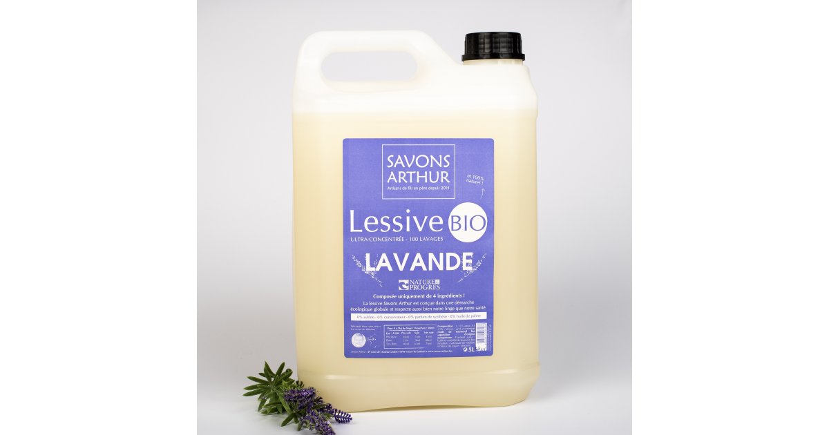 Lessive Bio lavande 5L