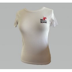 T-shirt en coton bio blanc femme