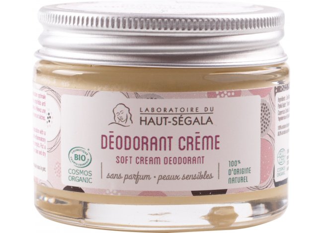 Déodorant crème sans parfum biologique 50gr