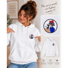 sweat femme classique brodé ki et jiji