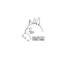 broderie totoro minimaliste