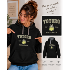 sweat premium femme brodé totoro university